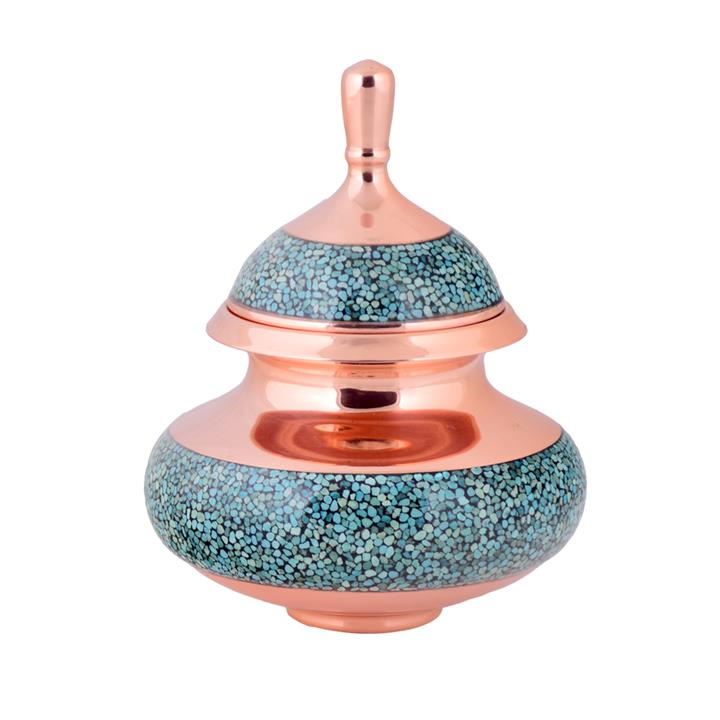 قندان فیروزه کوبی آقاجانی کد F021